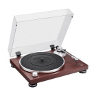 Audio-Technica AT-LPW50BT-RW skivspelare med Bluetooth & RIAA, valnöt Audio-Technica AT-LPW50BT-RW skivspelare med Bluetooth & RIAA, valnöt