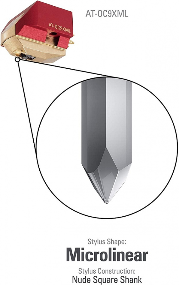 Audio Technica AT-OC9XML, MC-pickup för vinylspelare