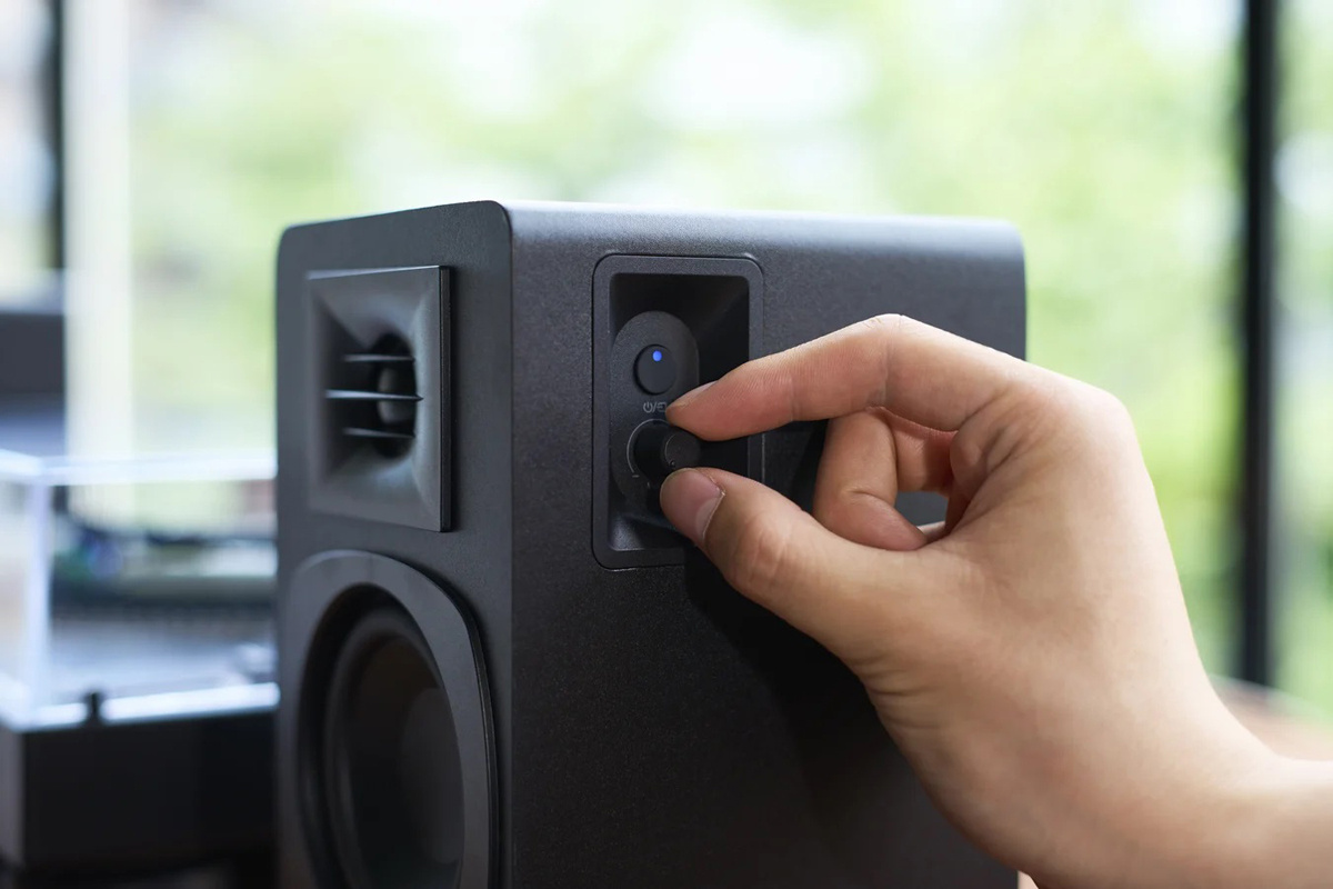 Audio Technica AT-SP3X aktiva stereohögtalare, svart par