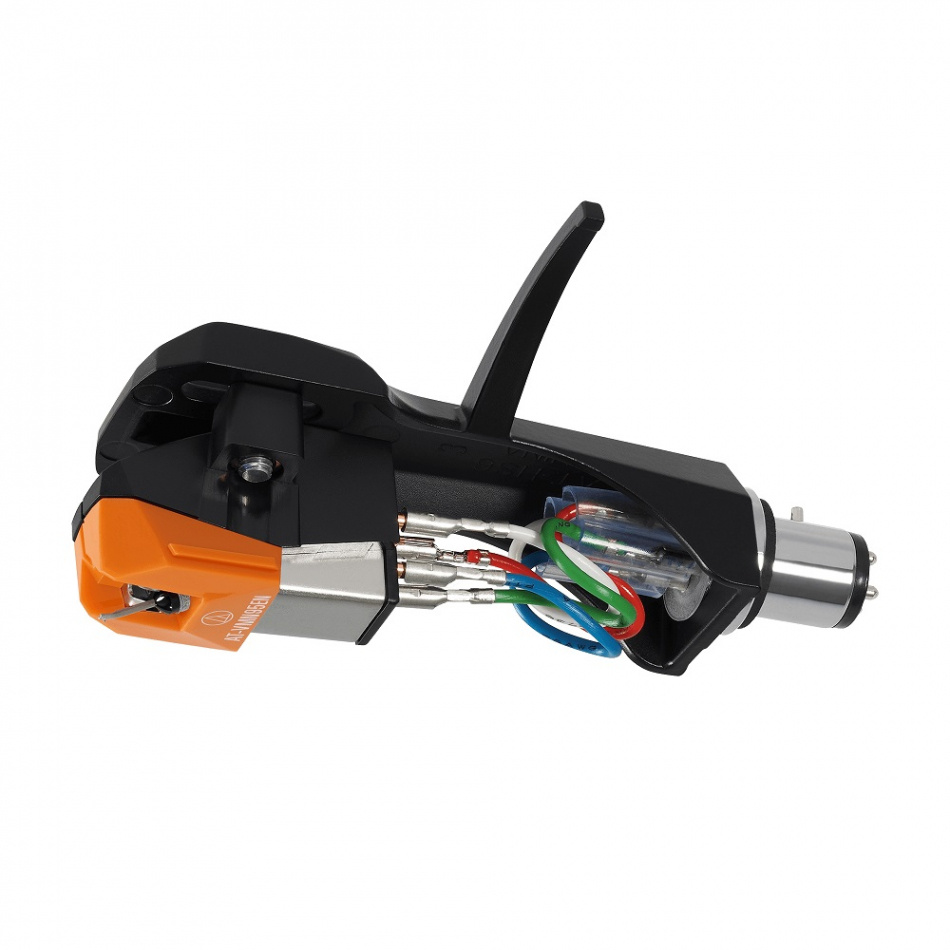 Audio Technica AT-VM95EN/H, MM-pickup på AT-HS6 tonarmsskal för vinylspelare