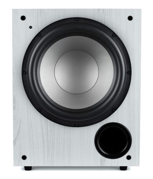 Jamo Concert C910 SUB, aktiv subwoofer vit