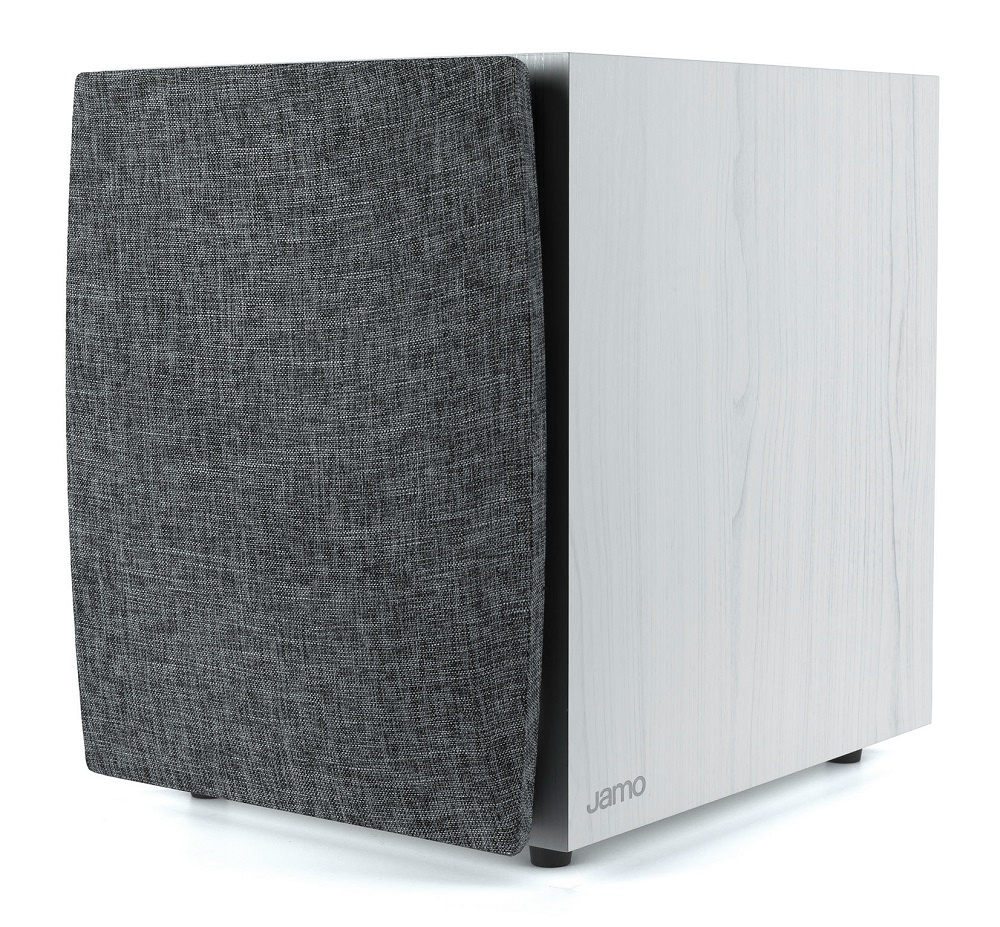 Jamo Concert C910 SUB, aktiv subwoofer vit