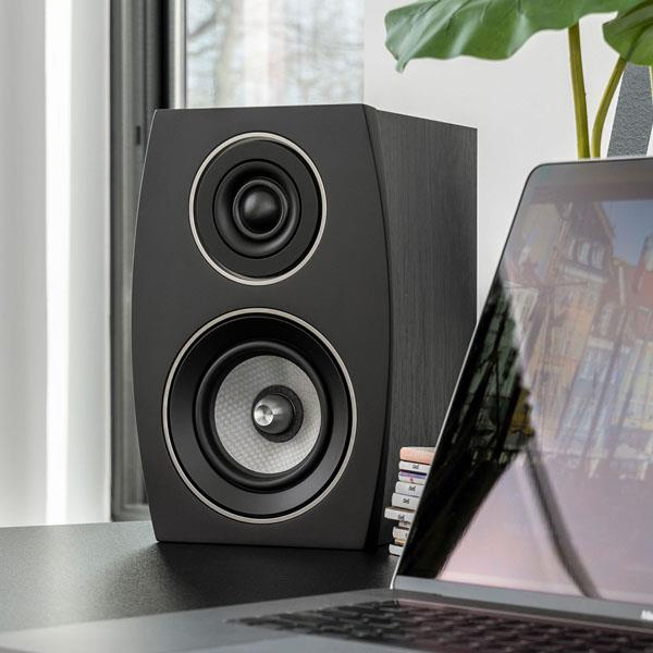 Jamo Concert C91 II stativhögtalare, svart par