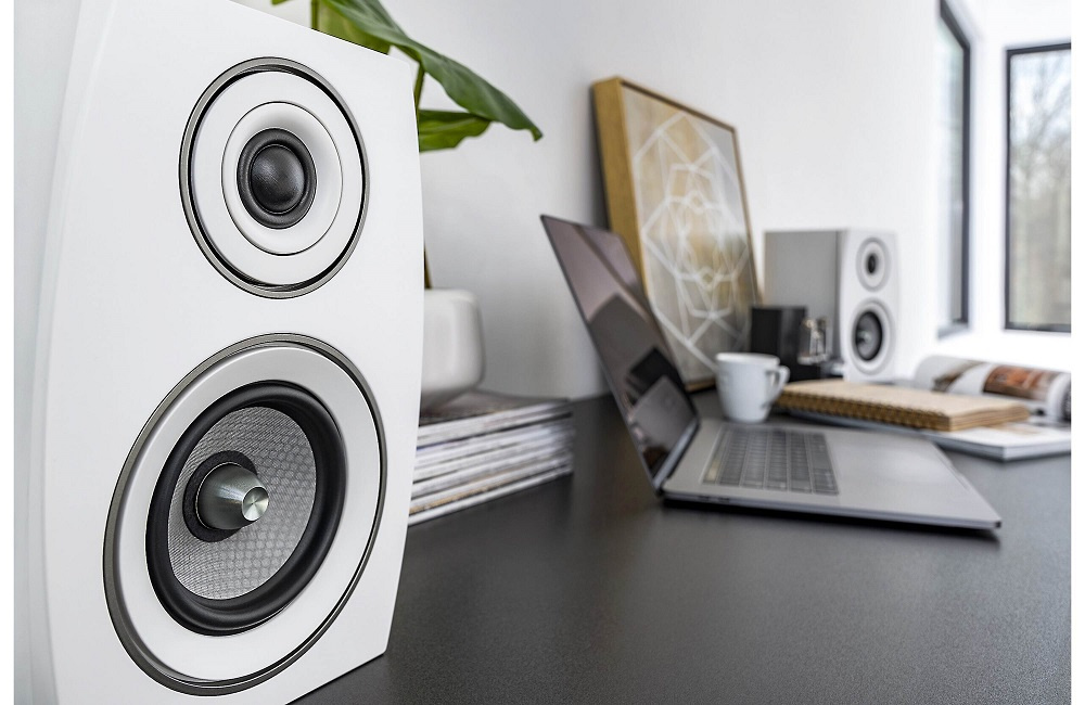 Jamo Concert C91 II stativhögtalare, vitt par