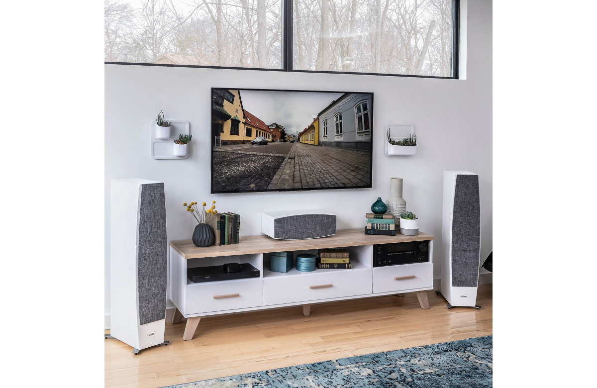 Jamo Concert C95 II golvhögtalare, vitt par