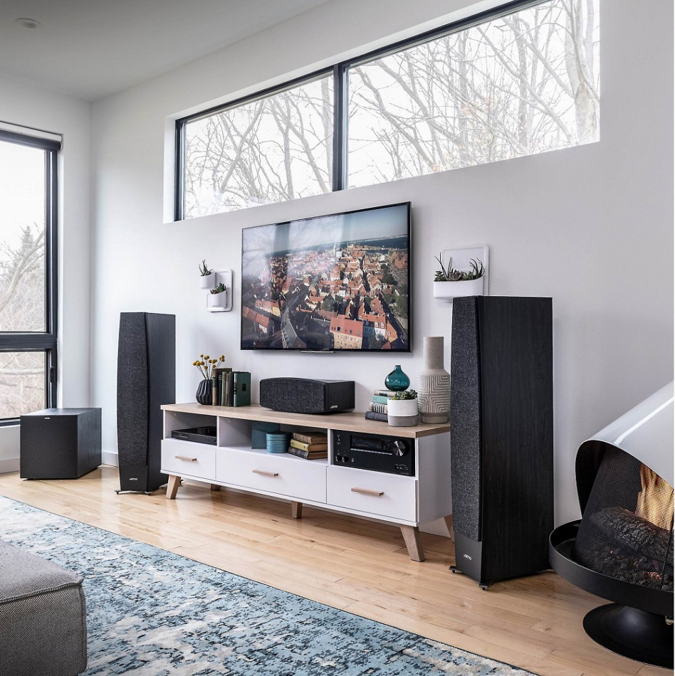 Jamo Concert C97 II golvhögtalare, svart par