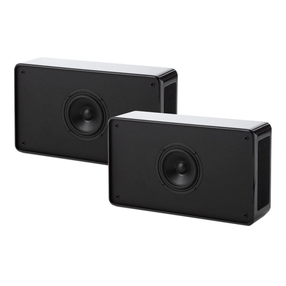 Jamo D500 SUR, THX Select2-certifierad surroundhögtalare, svart par