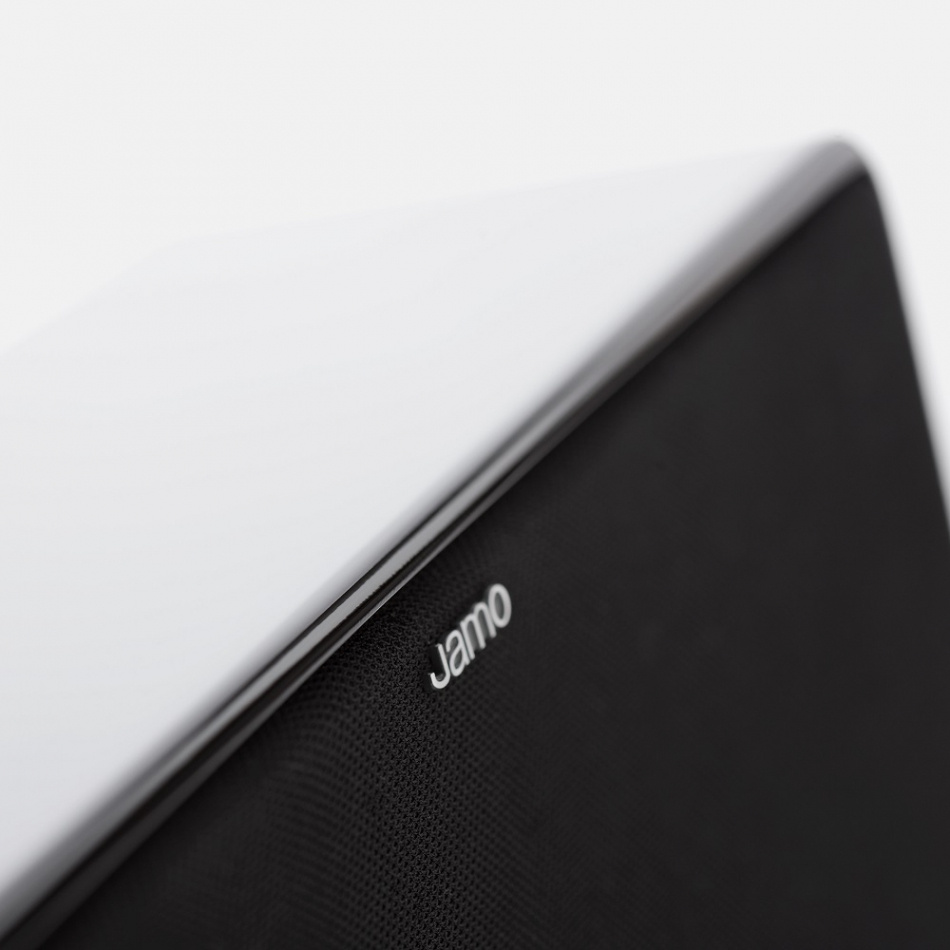 Jamo D500 LCR, THX Select2-certifierad vägghögtalare, vit styck