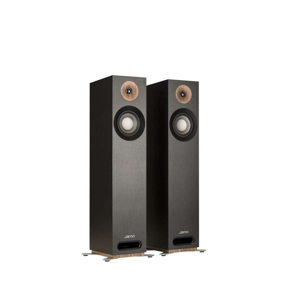 Jamo Studio-8 S805 golvhögtalare, svart par
