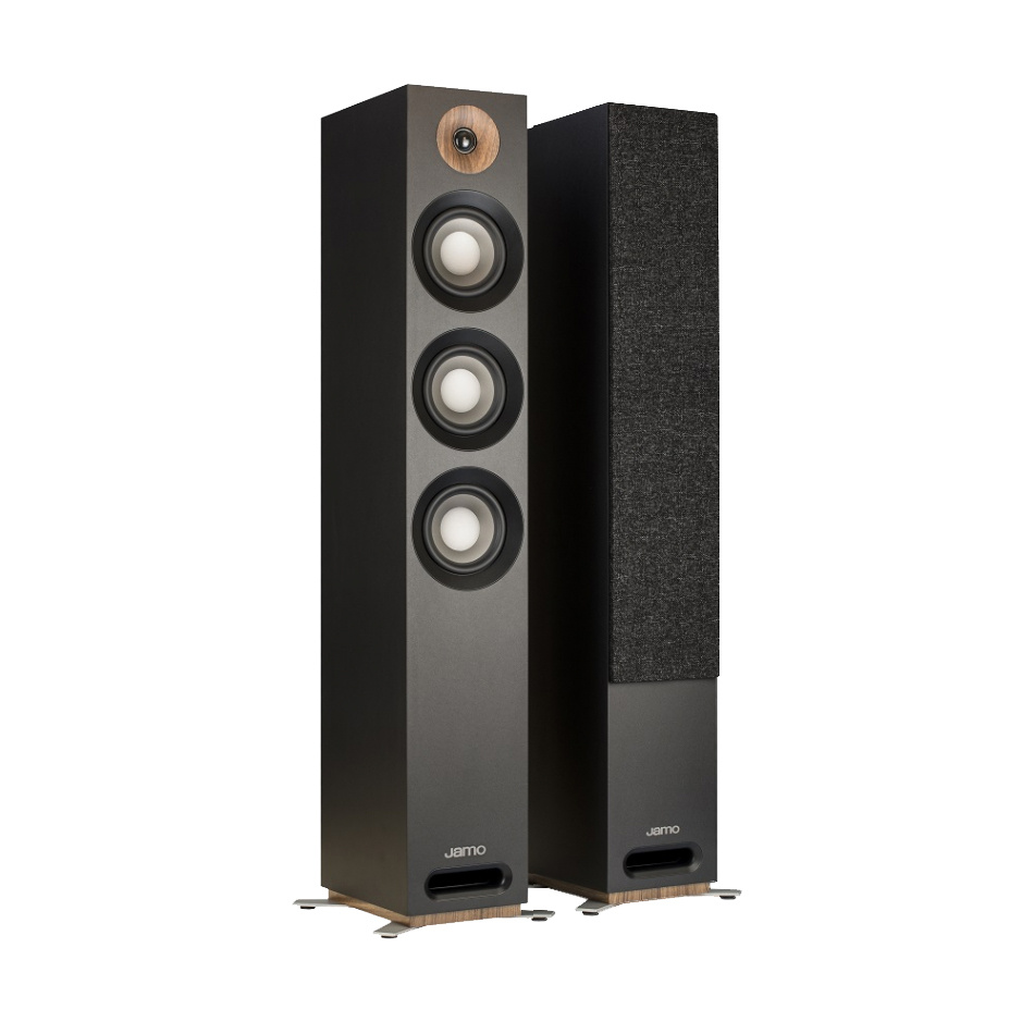 Jamo Studio-8 S809 golvhögtalare, svart par