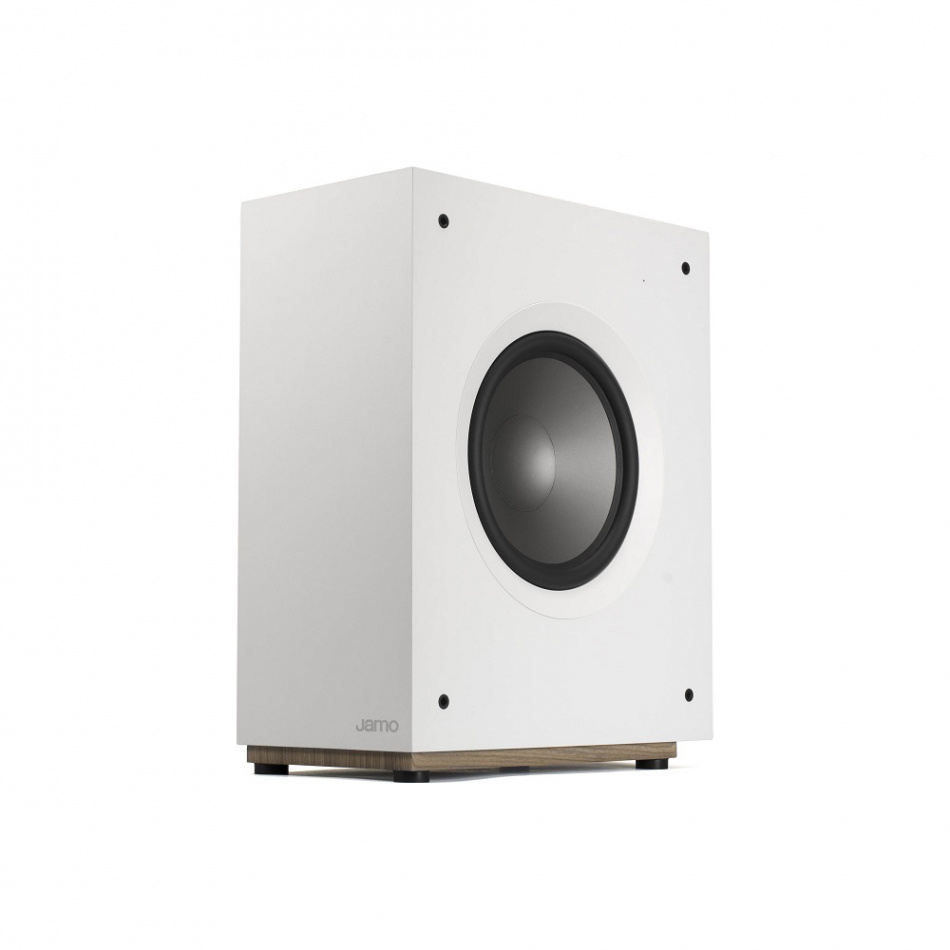Jamo Studio-8 S810 SUB, aktiv subwoofer vit (sista exet)