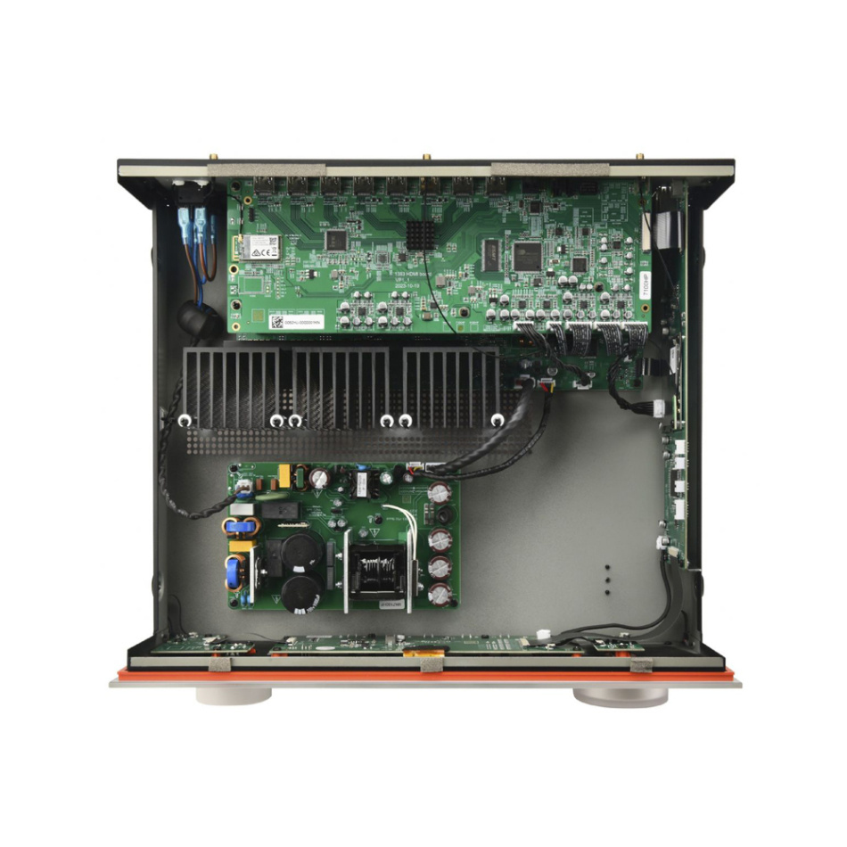 JBL MA7100HP hemmabioförstärkare 7.2 med Dirac Live, Atmos & Nätverksstreaming, svart