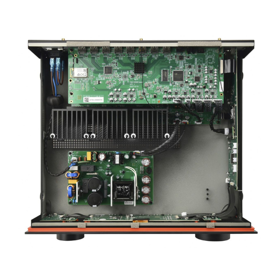 JBL MA9100HP hemmabioförstärkare 9.2 med Dirac Live, Atmos & Nätverksstreaming, vit