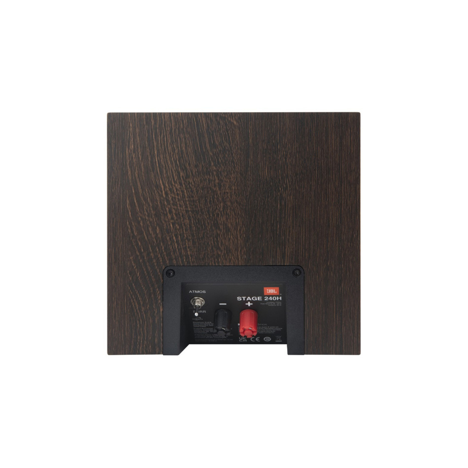 JBL Stage 240H Dolby Atmos/Surroundhögtalare, espresso par