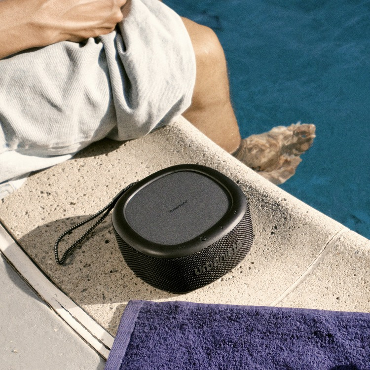Urbanista Malibu vattentät Bluetooth-högtalare, Midnight Black
