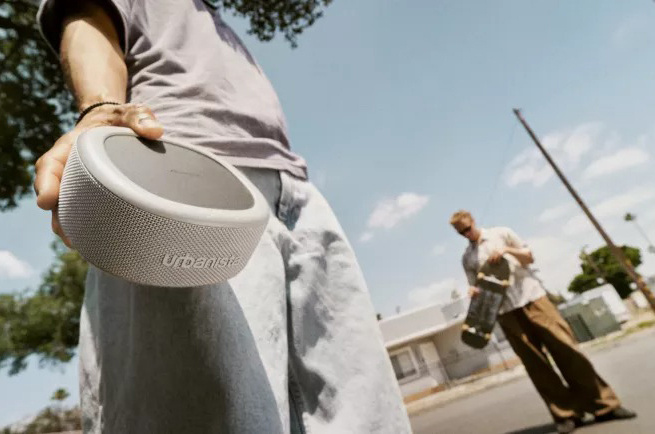 Urbanista Malibu vattentät Bluetooth-högtalare, Desert Grey