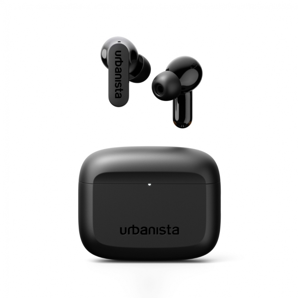 Urbanista Palo Alto True Wireless hörlurar med brusreducering, Midnight Black