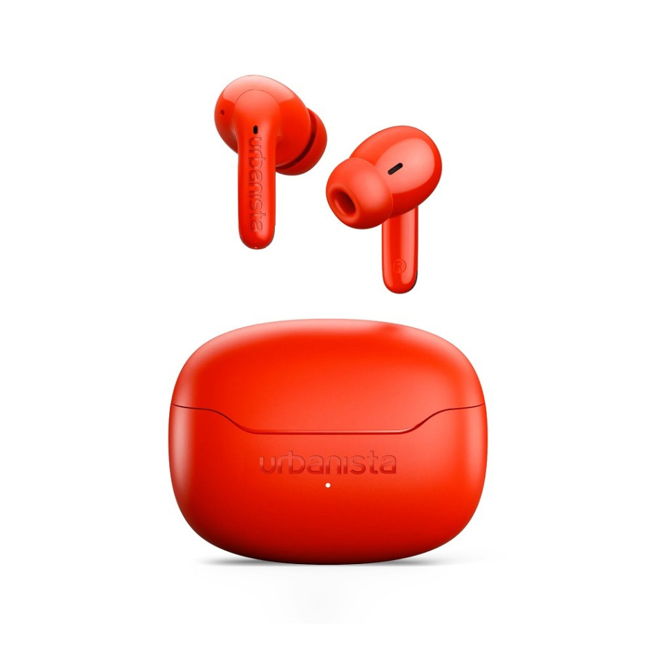Urbanista Palermo trådlösa hörlurar med brusreducering, Poppy Orange
