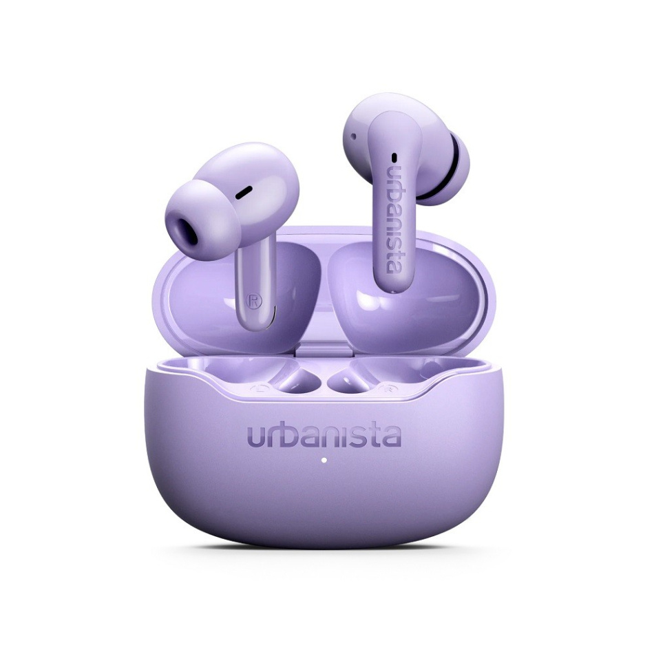 Urbanista Palermo trådlösa hörlurar med brusreducering, Lavender Purple