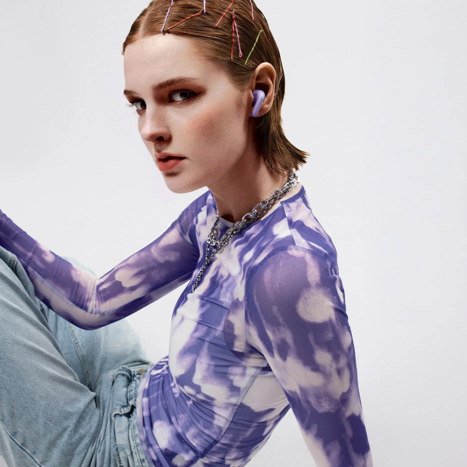 Urbanista Palermo trådlösa hörlurar med brusreducering, Lavender Purple