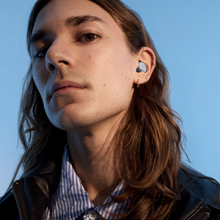 Urbanista Porto trådlösa in-ear hörlurar med passiv brusreducering, Storm Blue