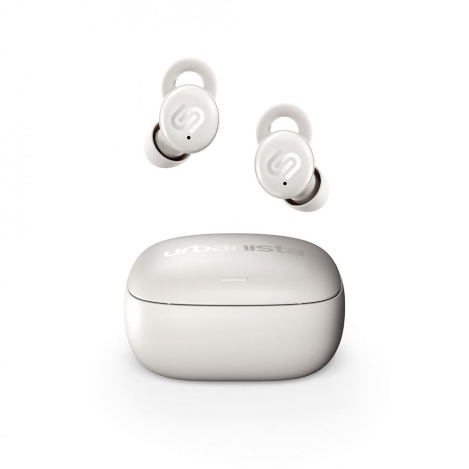 Urbanista Porto trådlösa in-ear hörlurar med passiv brusreducering, Cloud White