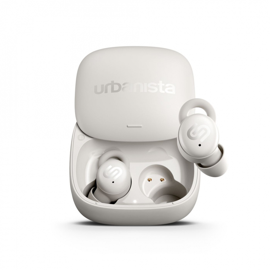 Urbanista Porto trådlösa in-ear hörlurar med passiv brusreducering, Cloud White