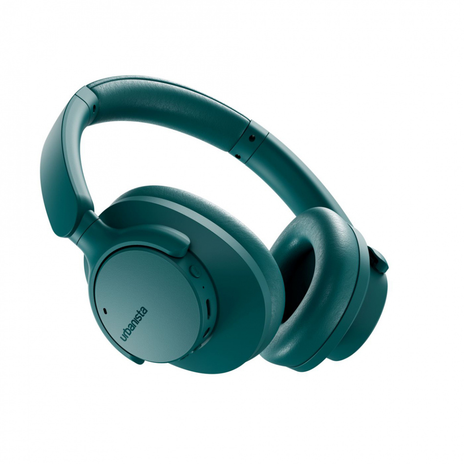 Urbanista Valencia trådlösa over-ear hörlurar med brusreducering, Teal Green