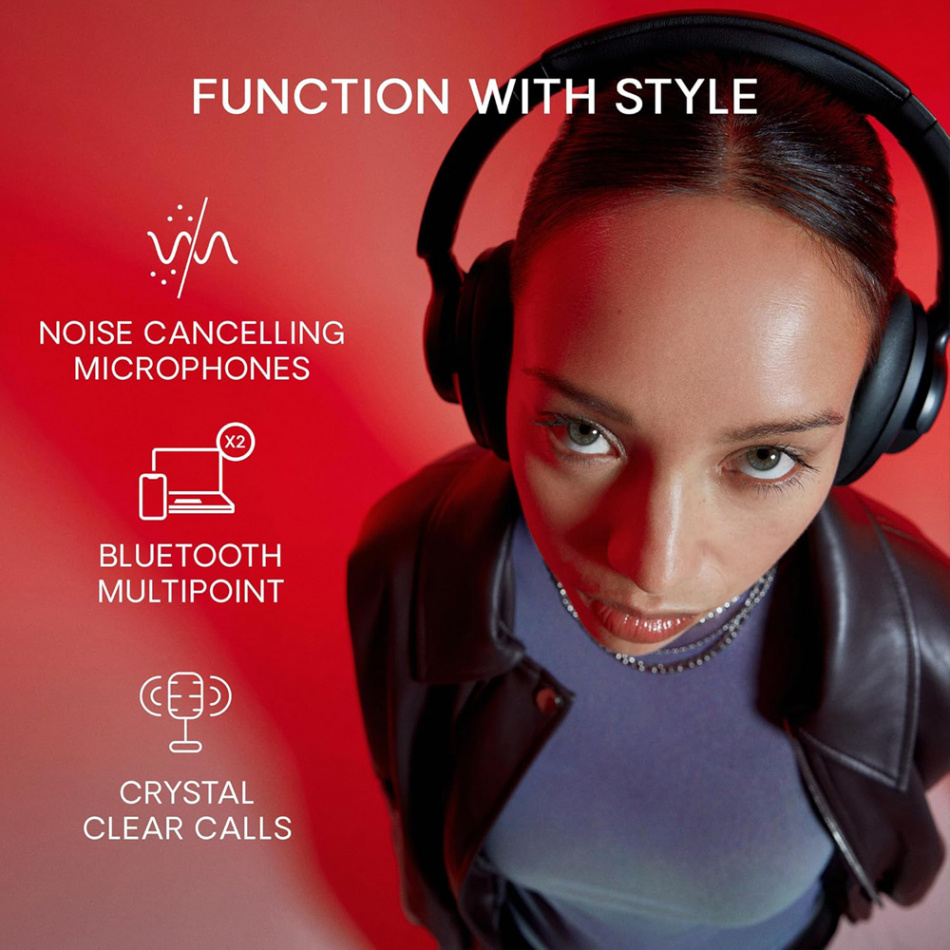 Urbanista Valencia trådlösa over-ear hörlurar med brusreducering, Cloud White