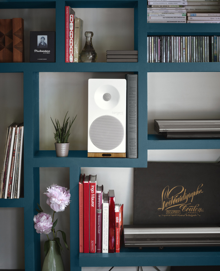 Tangent Spectrum X5 BT Phono, aktiva högtalare vitt par