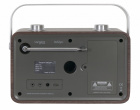 Tangent DAB2go+ retrodesignad radio med Bluetooth, valnt
