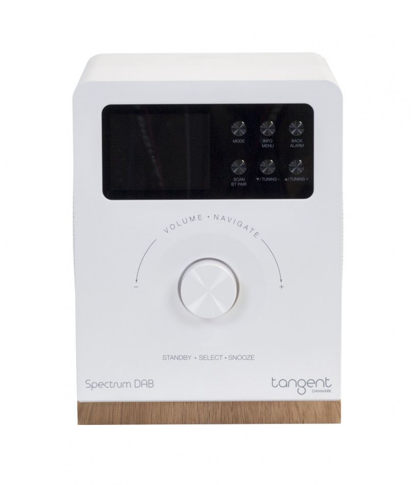 Tangent Spectrum Radio DAB+/FM med Bluetooth, vit