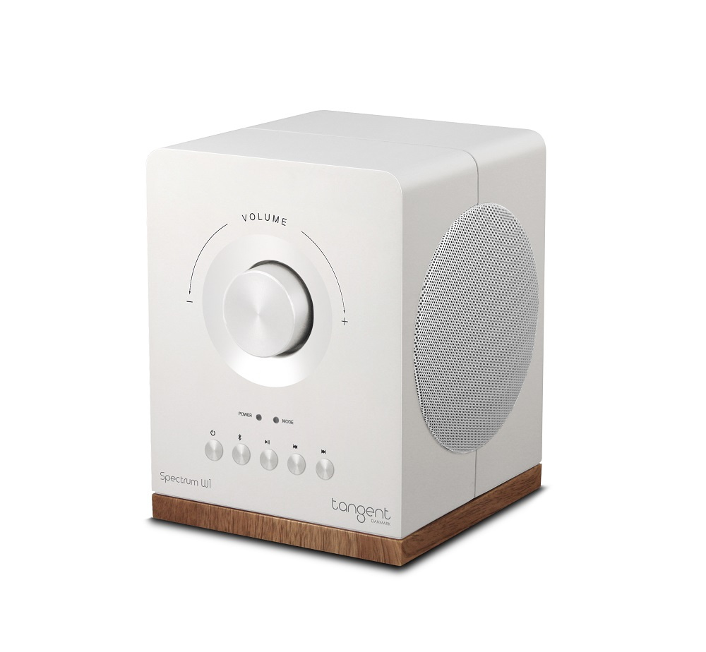 Tangent Spectrum W1 Wifi-högtalare med Google Chromecast, vit