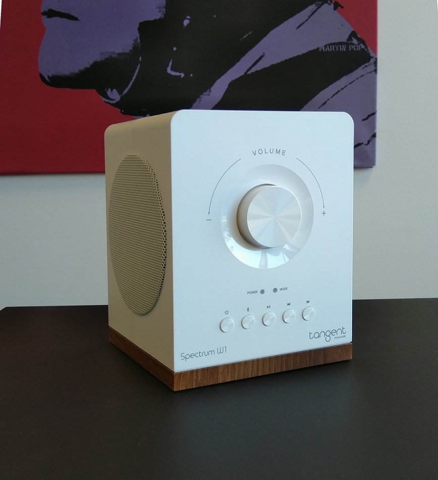 Tangent Spectrum W1 Wifi-högtalare med Google Chromecast, vit