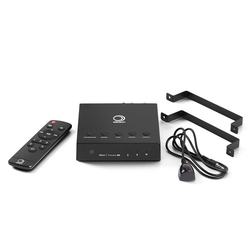 Elipson Connect 250, kompakt stereoförstärkare med nätverk & Bluetooth