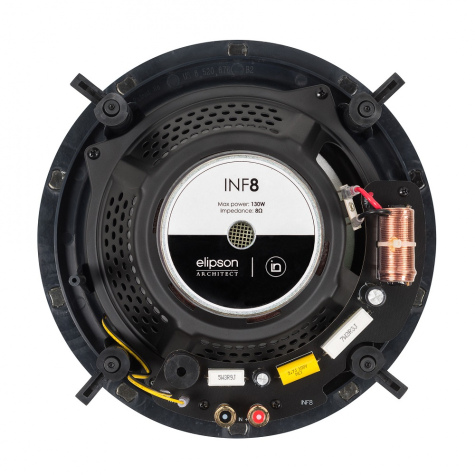 Elipson Infinite IC8 inbyggnadshögtalare för tak, styck