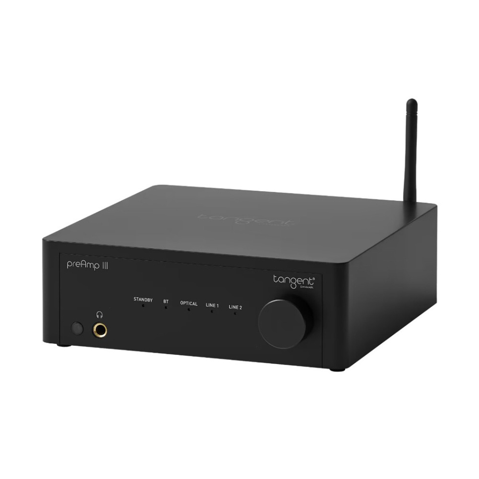 Tangent PreAmp III med Bluetooth, DAC & RIAA-steg