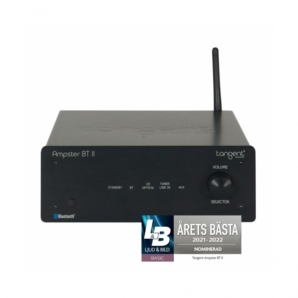 Tangent Ampster BT II kompakt stereoförstärkare med Bluetooth & DAC