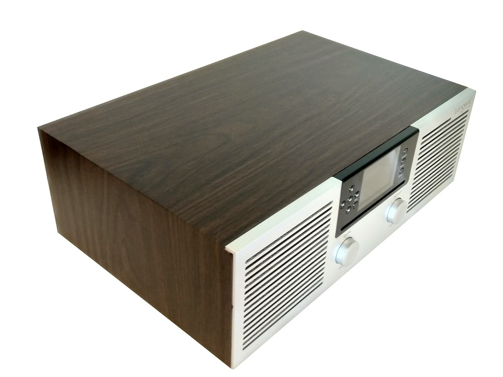 Tangent Elio Stereo med Wifi & Bluetooth, valnöt