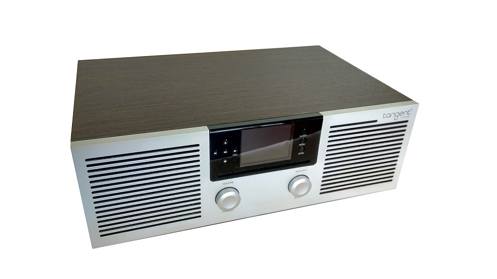 Tangent Elio Stereo med Wifi & Bluetooth, valnöt