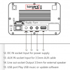 Tangent Radio Fem kompakt musiksystem med Bluetooth, CD & radio, svart Tangent Radio Fem kompakt musiksystem med Bluetooth, CD & radio, svart
