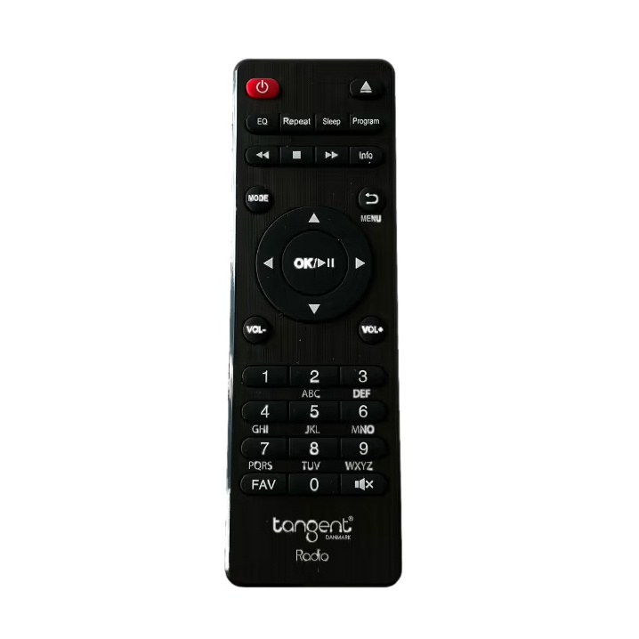 Tangent Radio Fem kompakt musiksystem med Bluetooth, CD & radio, valnöt