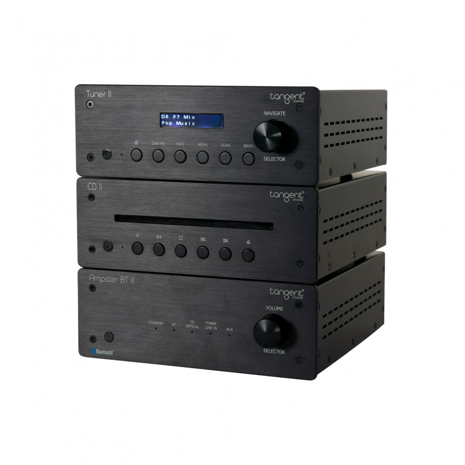 Tangent HiFi II Stereopaket med förstärkare, CD-spelare och radiodel