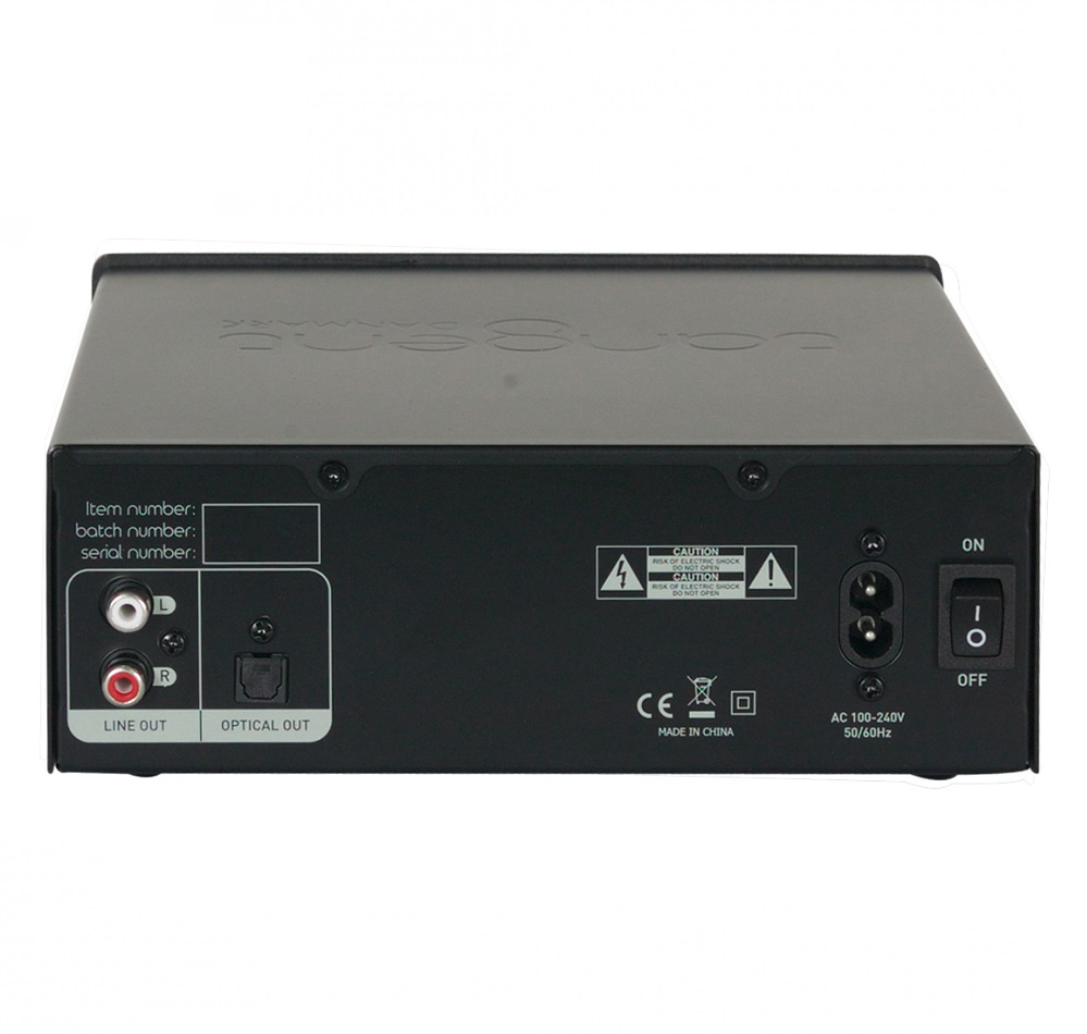 Tangent CD II, kompakt CD-spelare svart Returexemplar