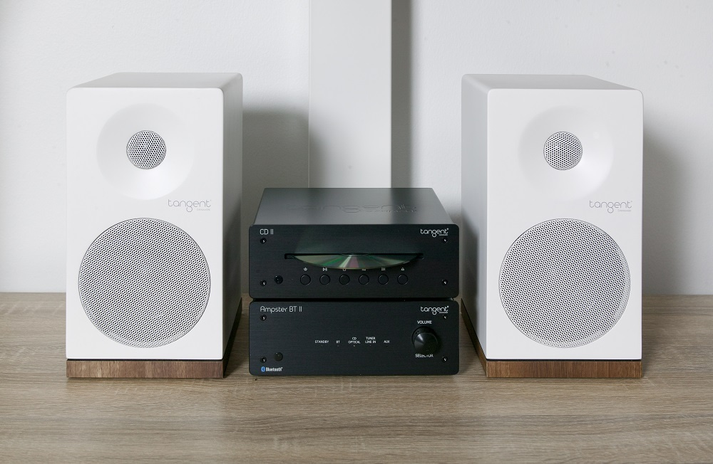 Tangent CD II, kompakt CD-spelare svart Returexemplar