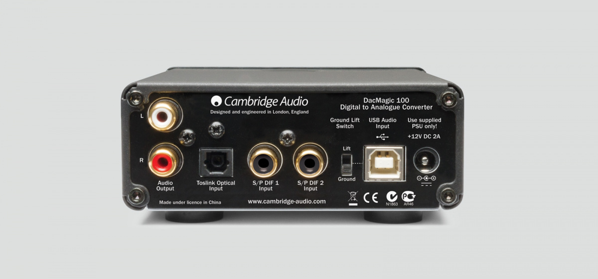 Cambridge Audio DacMagic 100, svart