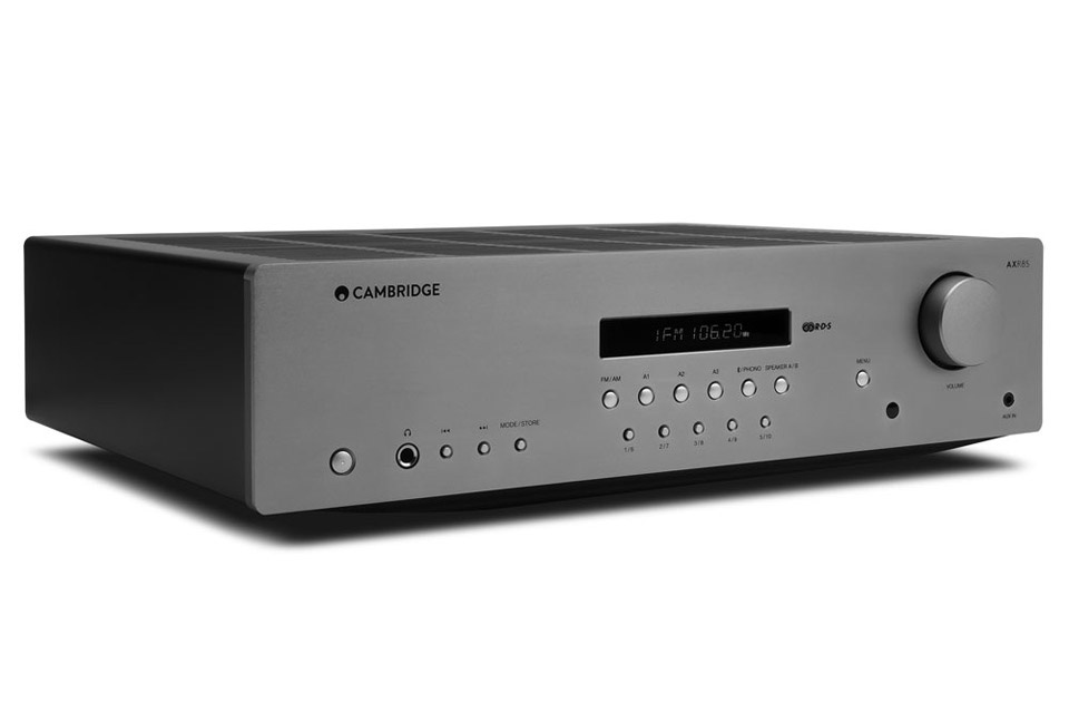 Cambridge Audio AXR85 stereoförstärkare med RIAA-steg & Bluetooth