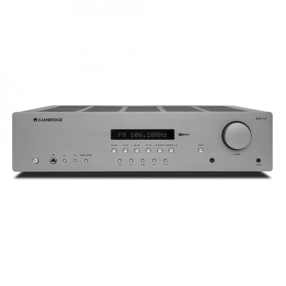 Cambridge Audio AXR100 stereoförstärkare med Bluetooth, FM-radio & DAC