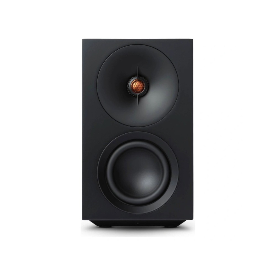 Cambridge Audio L/R S aktiva stereohögtalare med Bluetooth & DAC, svart par