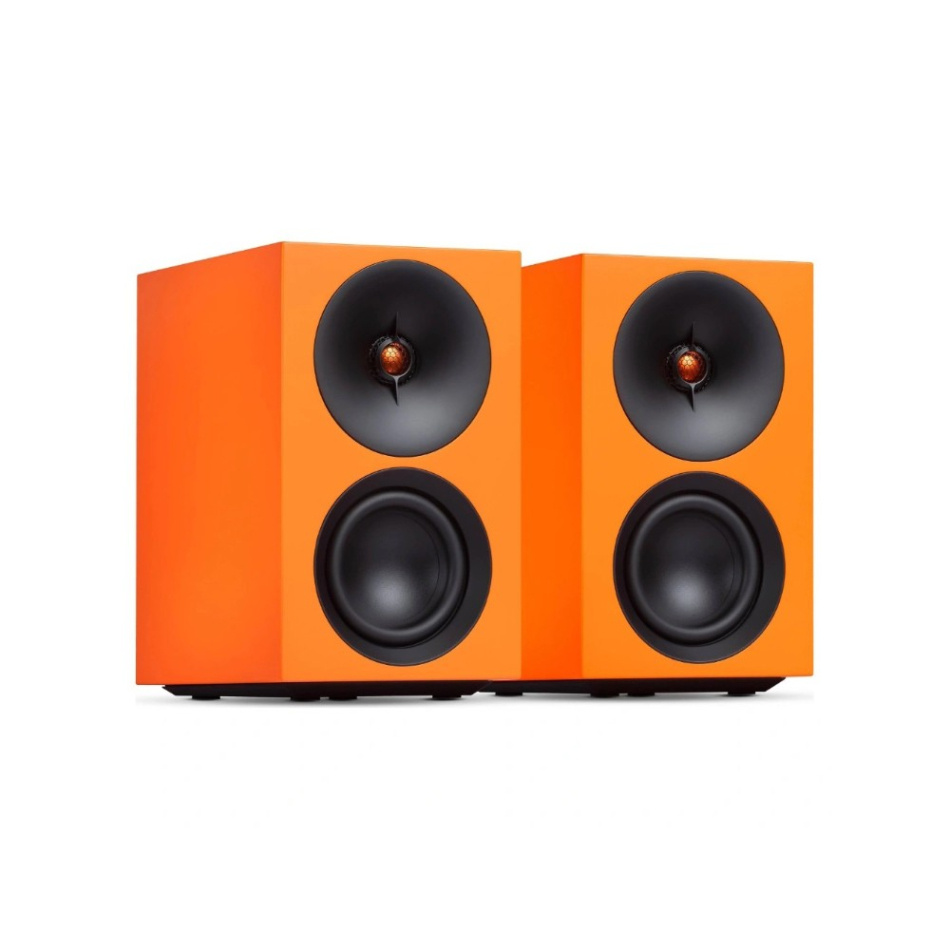 Cambridge Audio L/R S aktiva stereohögtalare med Bluetooth & DAC, orange par